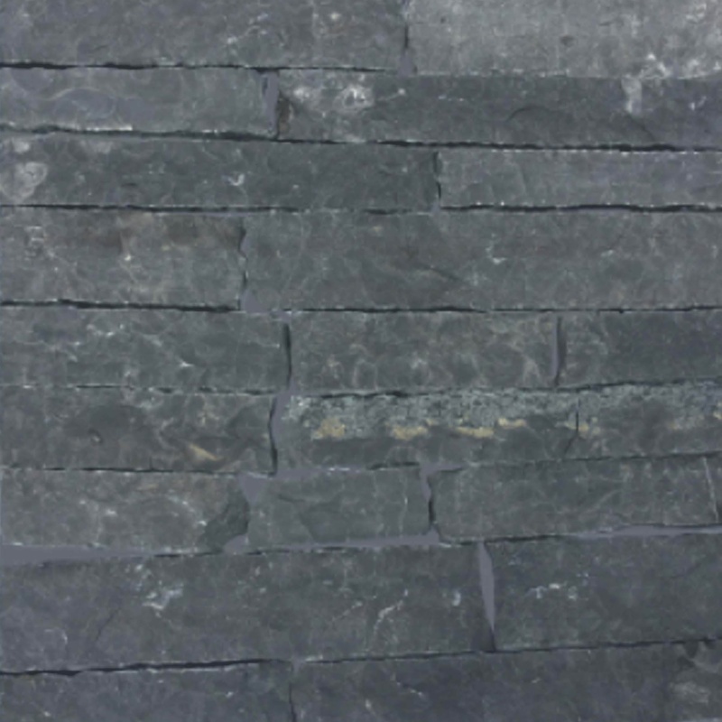 Black Pearl Ledge Sandstone Thin Veneer Flat