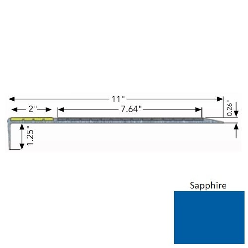 Flexterior Sapphire Odt 11" Metal Stair Tread