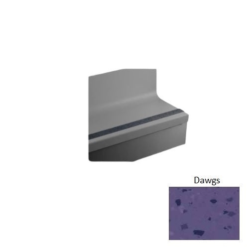 Johnsonite Dawgs Hammered Rubber Moulding / Trim