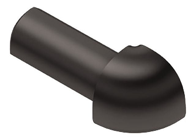 Rondec 90 Degree Outside Corner Plastic Pvc Tile Edging Trim - Black