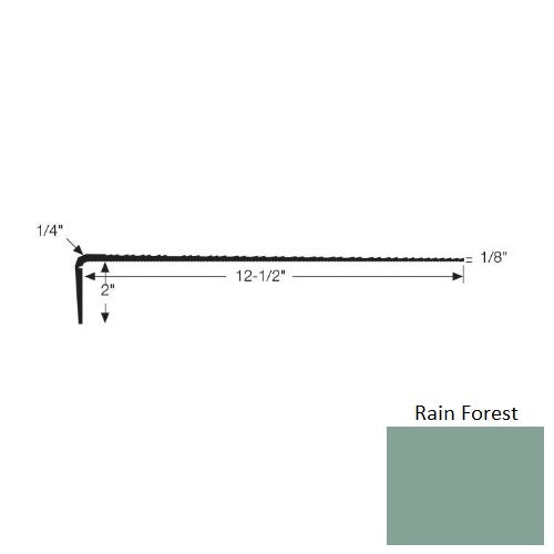 Rain Forest Vinyl Moulding / Trim Stair Tread