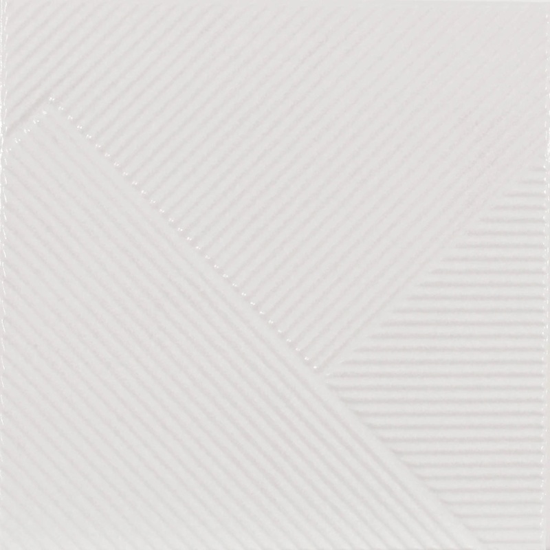 Dune Stripes Mix Glacier Ceramic Tile - Satin - 10" X 10"
