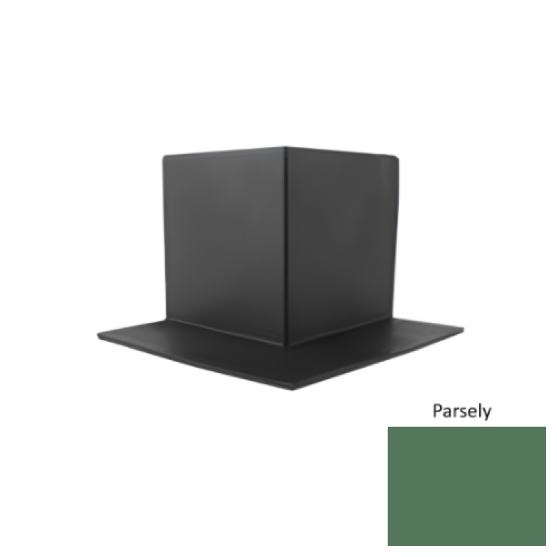 Pinnacle Parsely Rubber Sanitary Toe Outside Corner - 4"