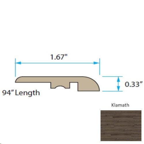 Summit Klamath Luxury Vinyl Reducer Trim