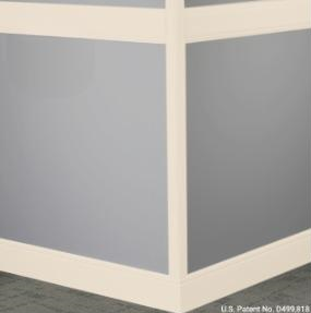 Johnsonite Antique White Rubber Moulding / Trim