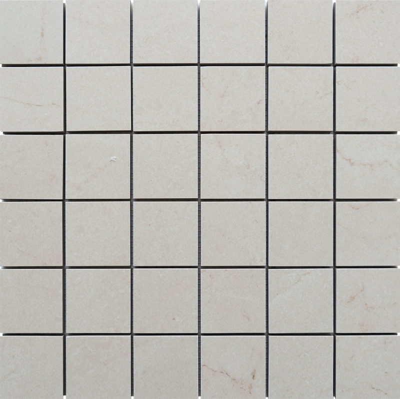 Imperium Marfil Porcelain Mosaic - 2" X 2"