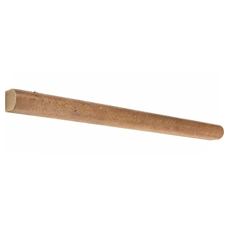 Noche Cross Cut Travertine Liner - 3/4" X 12" Bullnose - Unfilled & Honed