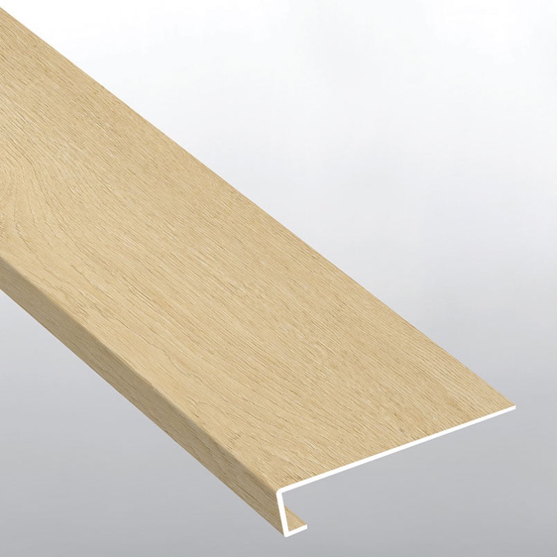 Laurel Reserve Malta Luxury Vinyl Moulding / Trim - 12" X 47.25" Stair Tread Eased Edge Wrapped - Low Gloss