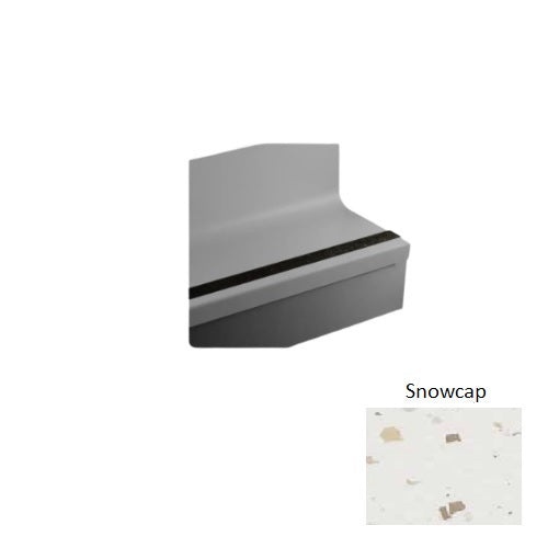 Hammered Rubber Stair Tread with Riser