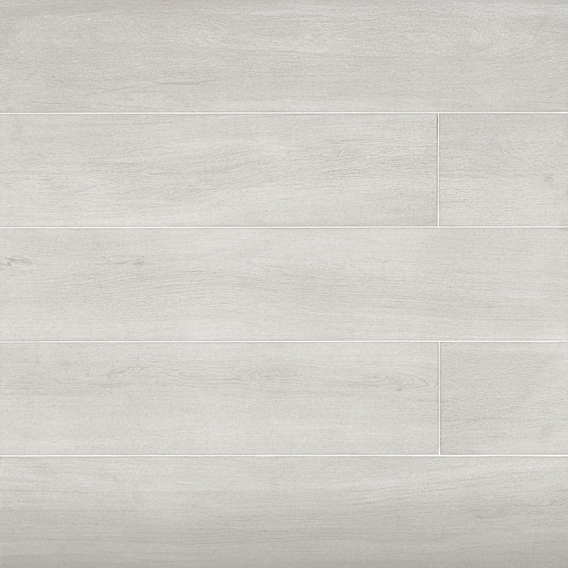 Arrowhead White Porcelain Tile - Matte - 10" X 60"