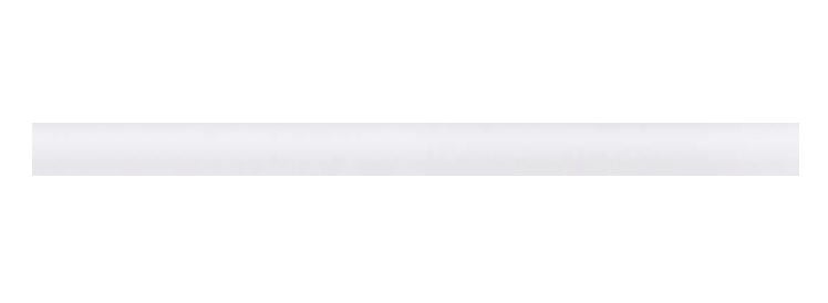 Composition Gesso Matte Ceramic Wall Trim - 1/2" X 12" Jolly - Matte