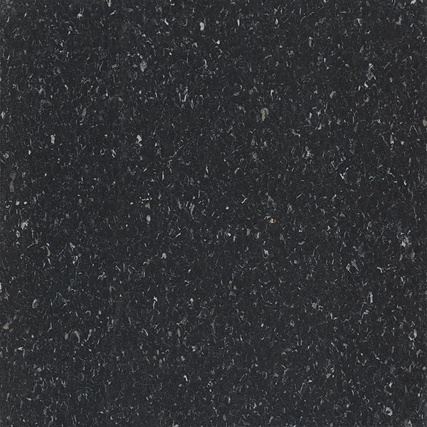 Premium Excelon Crown Texture Classic Black Vinyl Composition Tile - Fast Start - 12" X 12"
