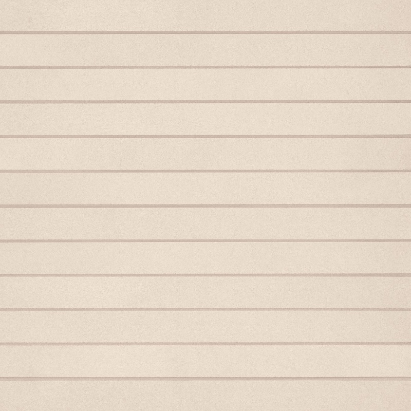 Sahara White Porcelain Mosaic - 1" X 12" - Matte