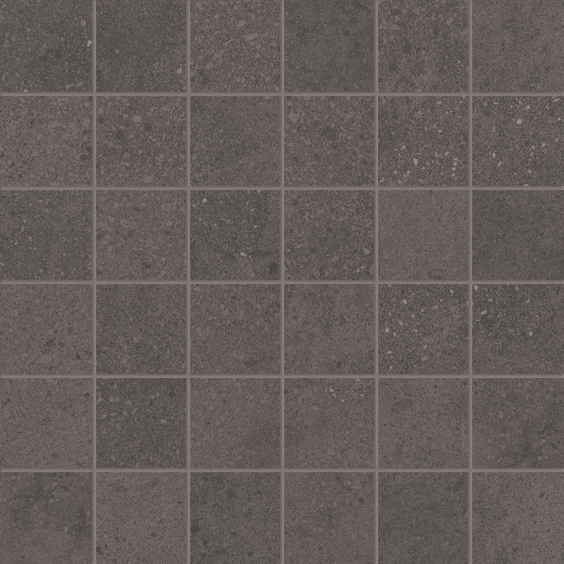 Phase Dark Porcelain Mosaic - 2" x 2" Matte