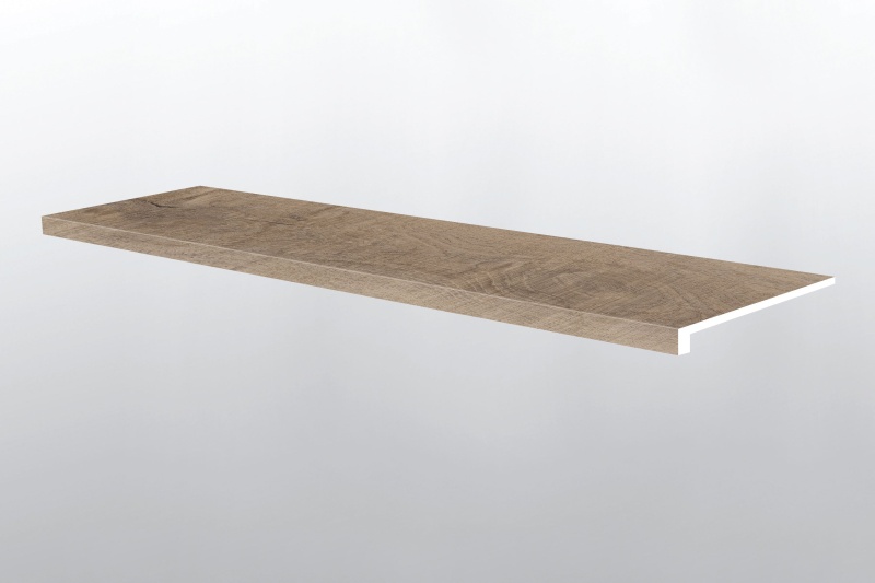 Xl Prescott Ryder Luxury Vinyl Moulding / Trim - 12" X 47.25" Stair Tread Eased Edge - Low Gloss