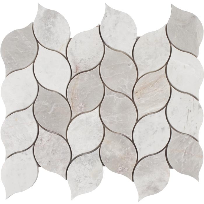 Iceberg Deco Natural Stone Mosaic - Leaf - Polished