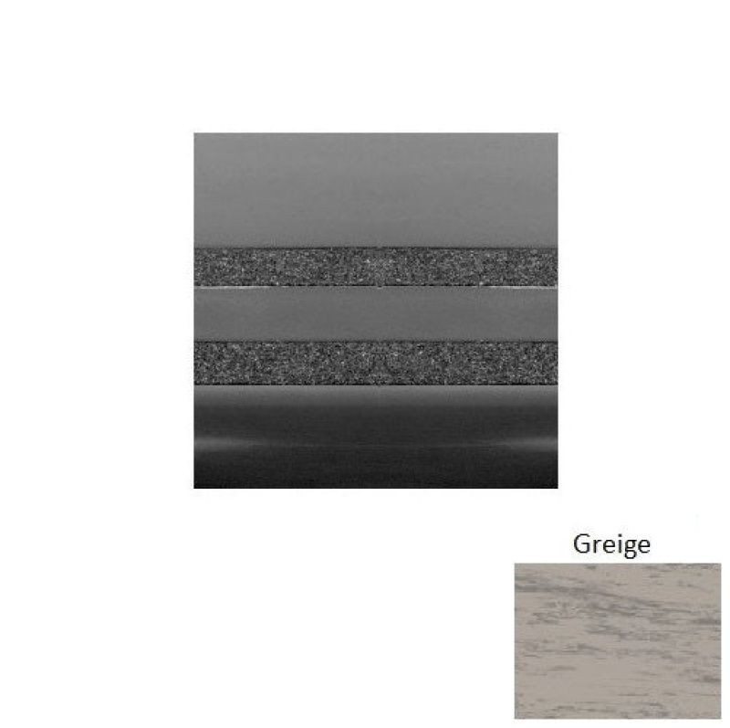 Roppe Marbleized Greige Rubber Stair Tread