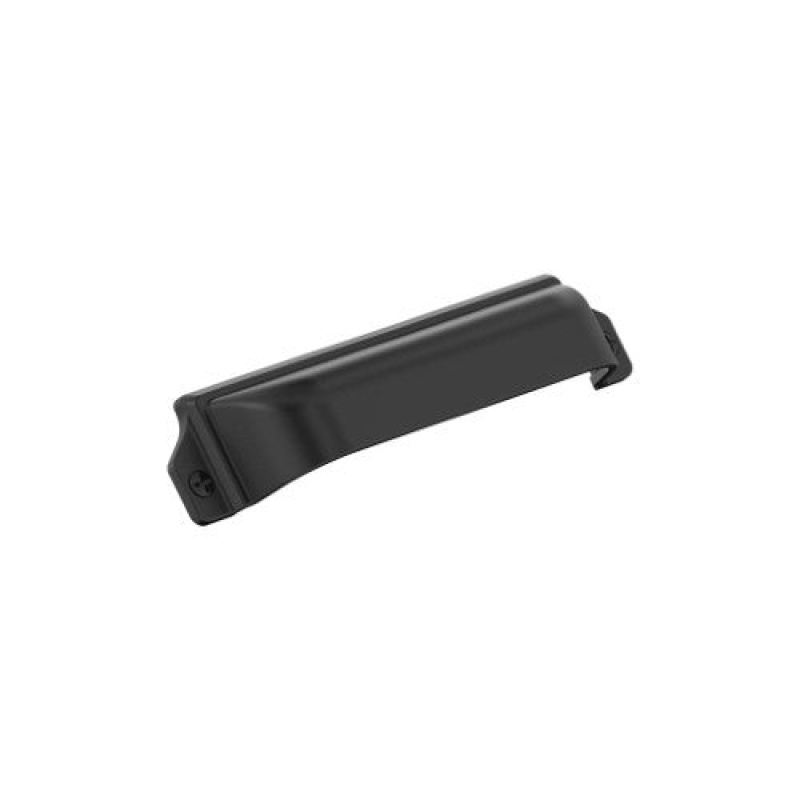 Haven Zinc Cabinet Cup Pull - Matte Black - 3" (76 Mm) & 3 3/4" (96 Mm) Center To Center
