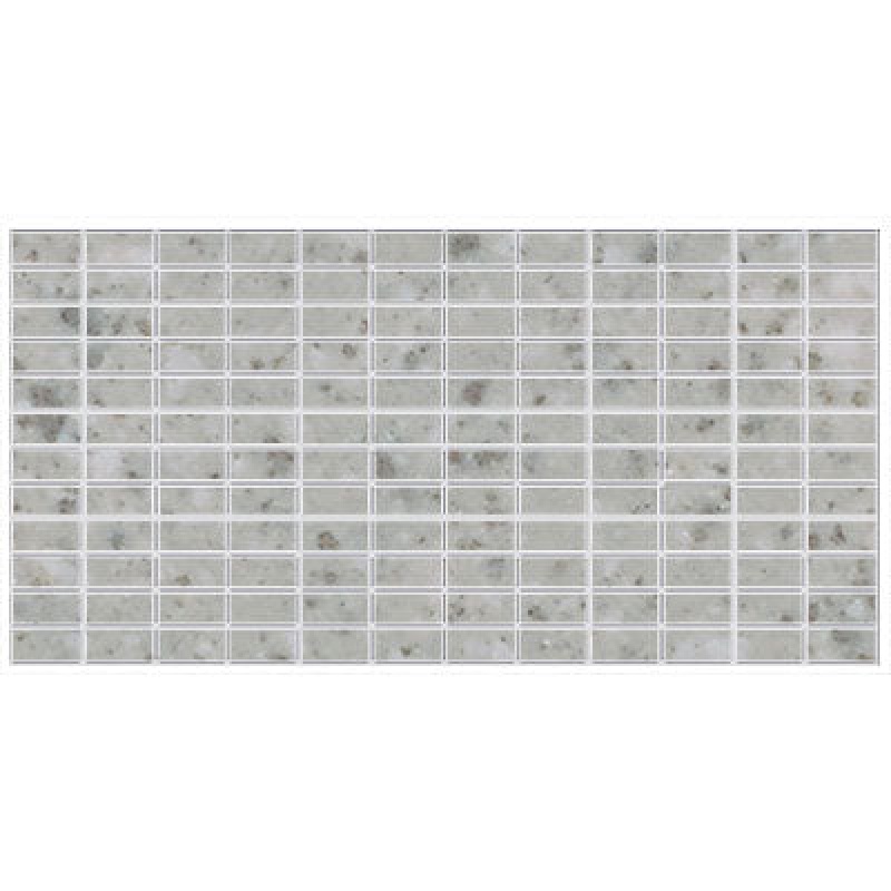 Unglazed Light Smoke Speckled Porcelain Mosaic