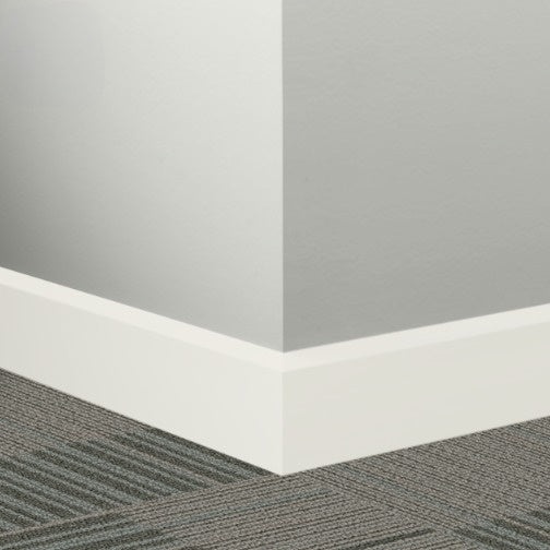 Johnsonite Icicle Rubber Millwork Contoured Wall Base