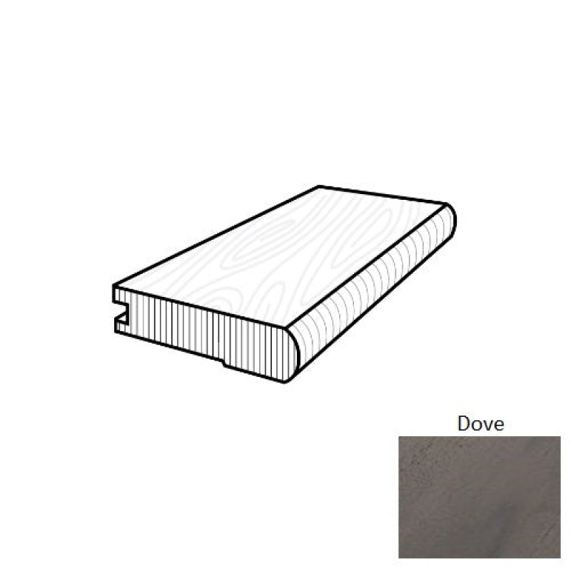 Imperial Pecan Afs12 Dove Hardwood Flush Stair Nose