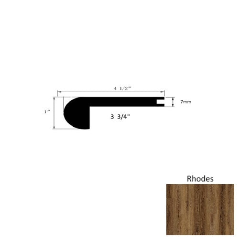 Odyssey Rhodes 94" Flush Stair Nose