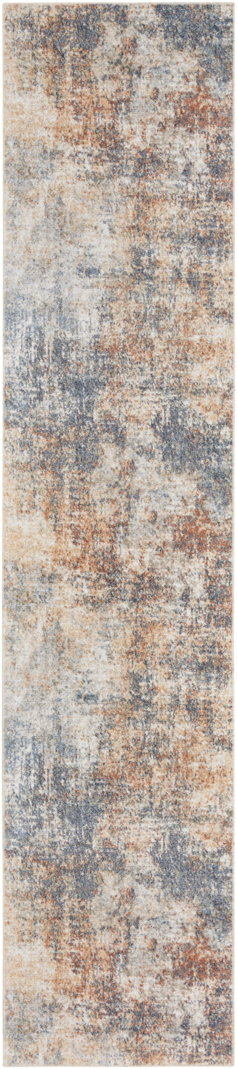 Astra Machine Washable Multicolor Modern Area Rug