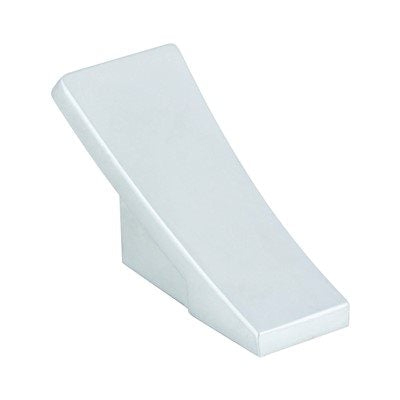 Slide Zinc Modern Single Robe Towel Hook - Dull Chrome - 2 1/8" Length