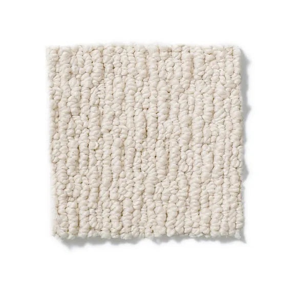 Casual Life Brushed Ivory Nylon Carpet - Loop