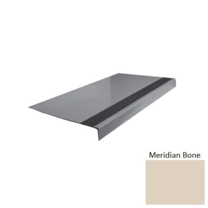 Flextones Meridian Bone Type 170 Distinct Designs Rubber - 12 1/4" X 72" Stair Tread - Smooth
