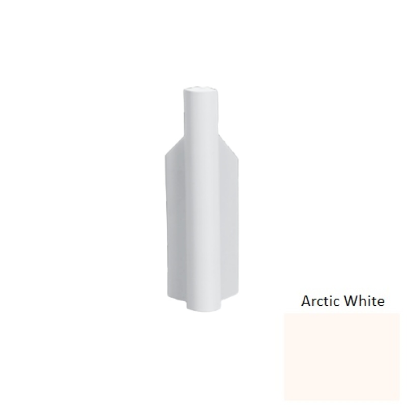 Mcb Arctic White Rubber Moulding / Trim - 4 1/4" Mini Outside Corner Blocks