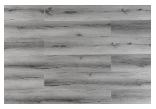 Antique Luxury Vinyl Plank Flooring - 9.06" x 59.84"