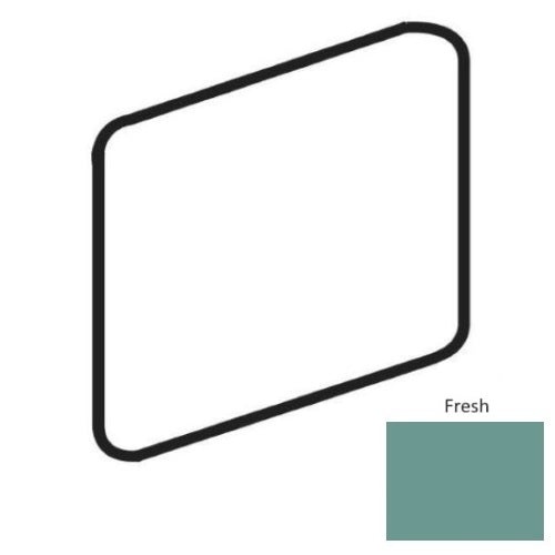 Unglazed Mosaics Fresh Porcelain Floor & Wall Trim