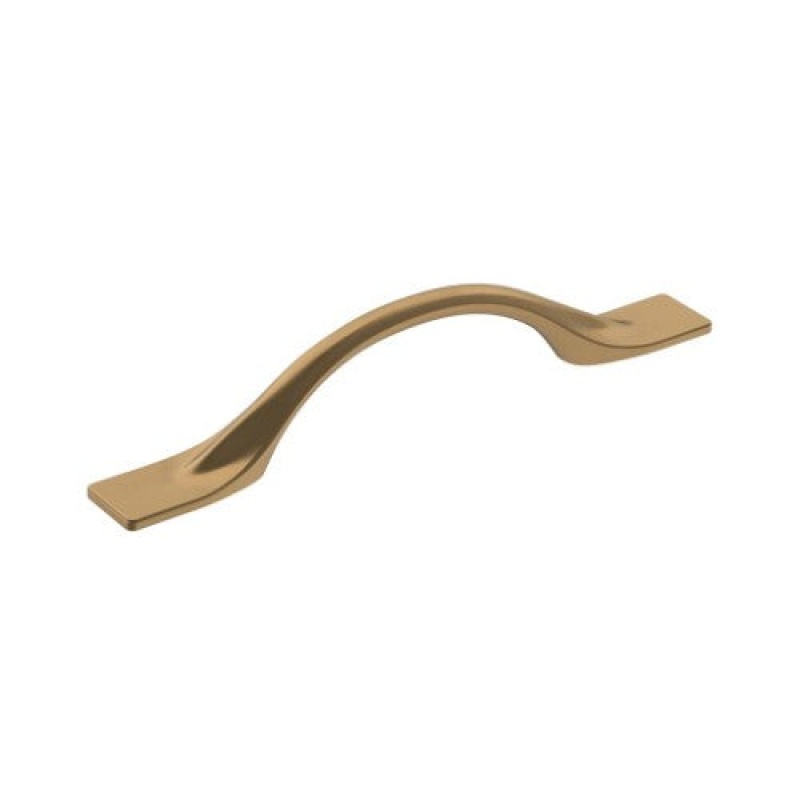 Uprise Zinc Bar Cabinet Pull - Champagne Bronze