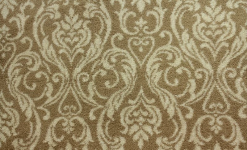 Lake Como Beige Polypropylene Carpet - Pattern