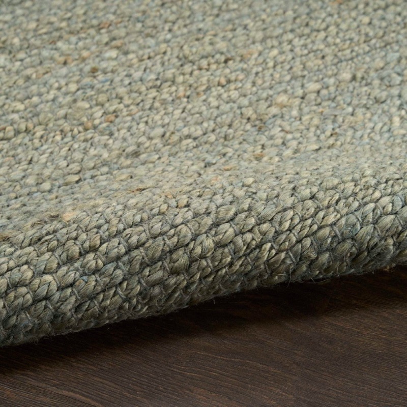 Natural Jute Sage 5 Ft Round Area Rug