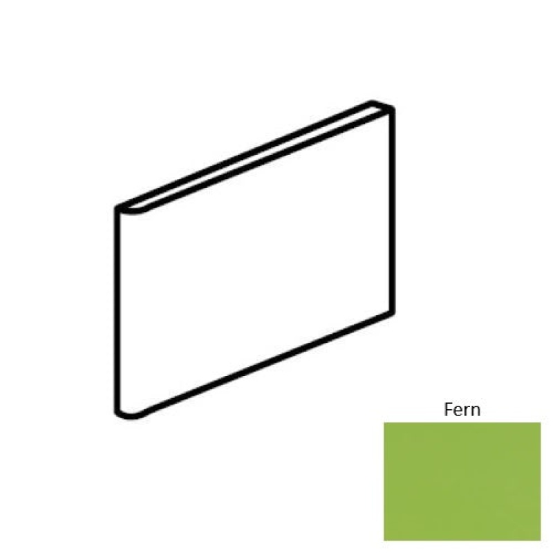 Color Complements Fern Ceramic Floor & Wall Trim