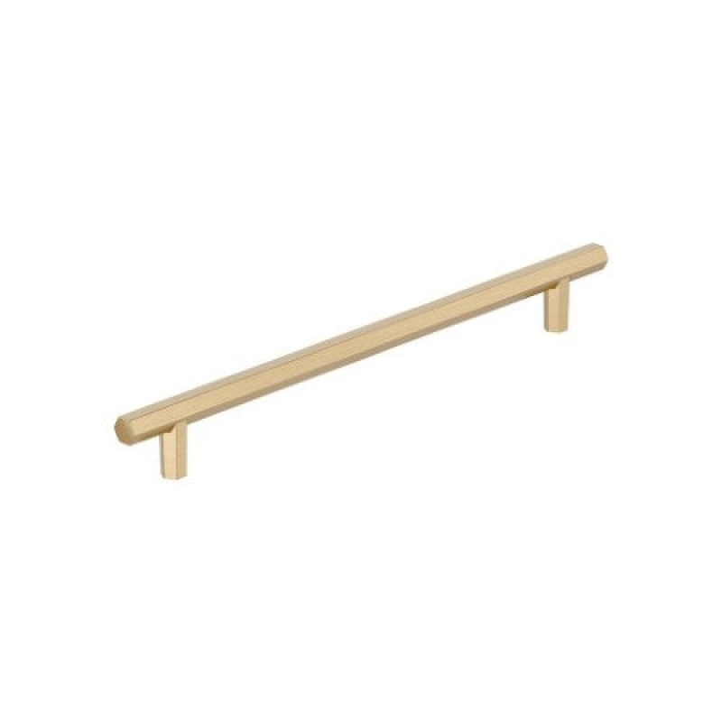Caliber Zinc Bar Cabinet Pull - Champagne Bronze
