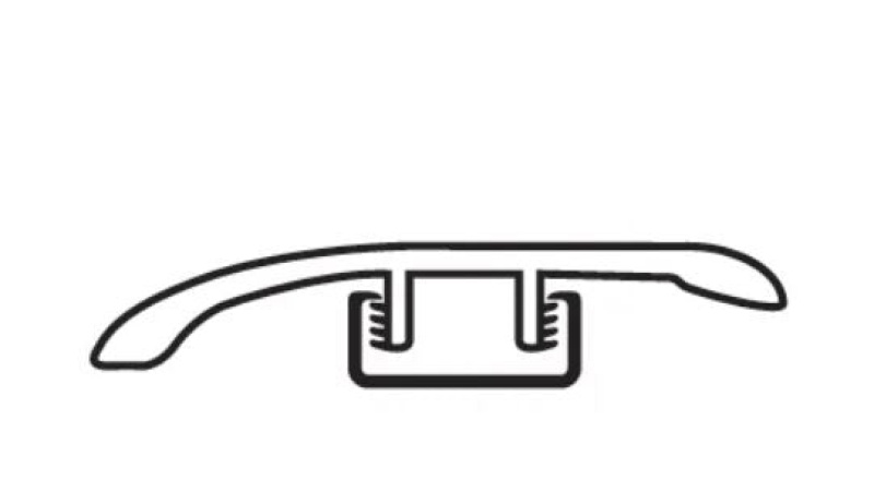 Alpine Desert Luxury Vinyl Moulding / Trim - 1.77" X 94.48" Reducer - Urethane