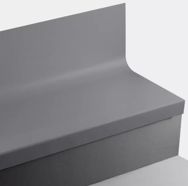 Johnsonite Indigo Hammered Rubber Moulding / Trim
