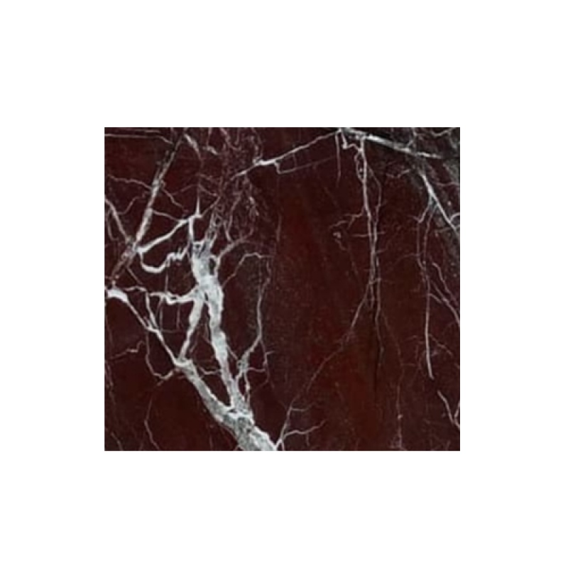 Rosso Levanto Marble Tile - Tumbled - 4" x 4"