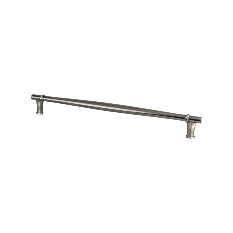 Berenson Dierdra Zinc Appliance Pull - Vintage Nickel - 12" (304.8 Mm) Center To Center