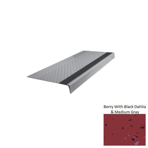 Spextones Berry with Black Dahlia & Medium Gray Stair Tread
