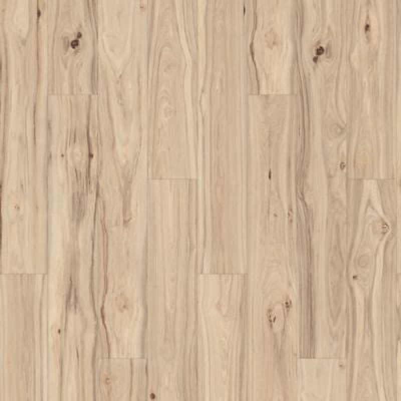 Lacy Highlands White Pepper Hickory Laminate Wood Plank Flooring - Aluminum Oxide - 7.5" X 54.34"