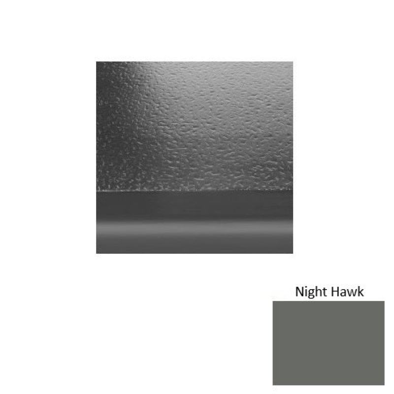 Solid 95 Night Hawk Hammered Rubber Stair Tread with Riser