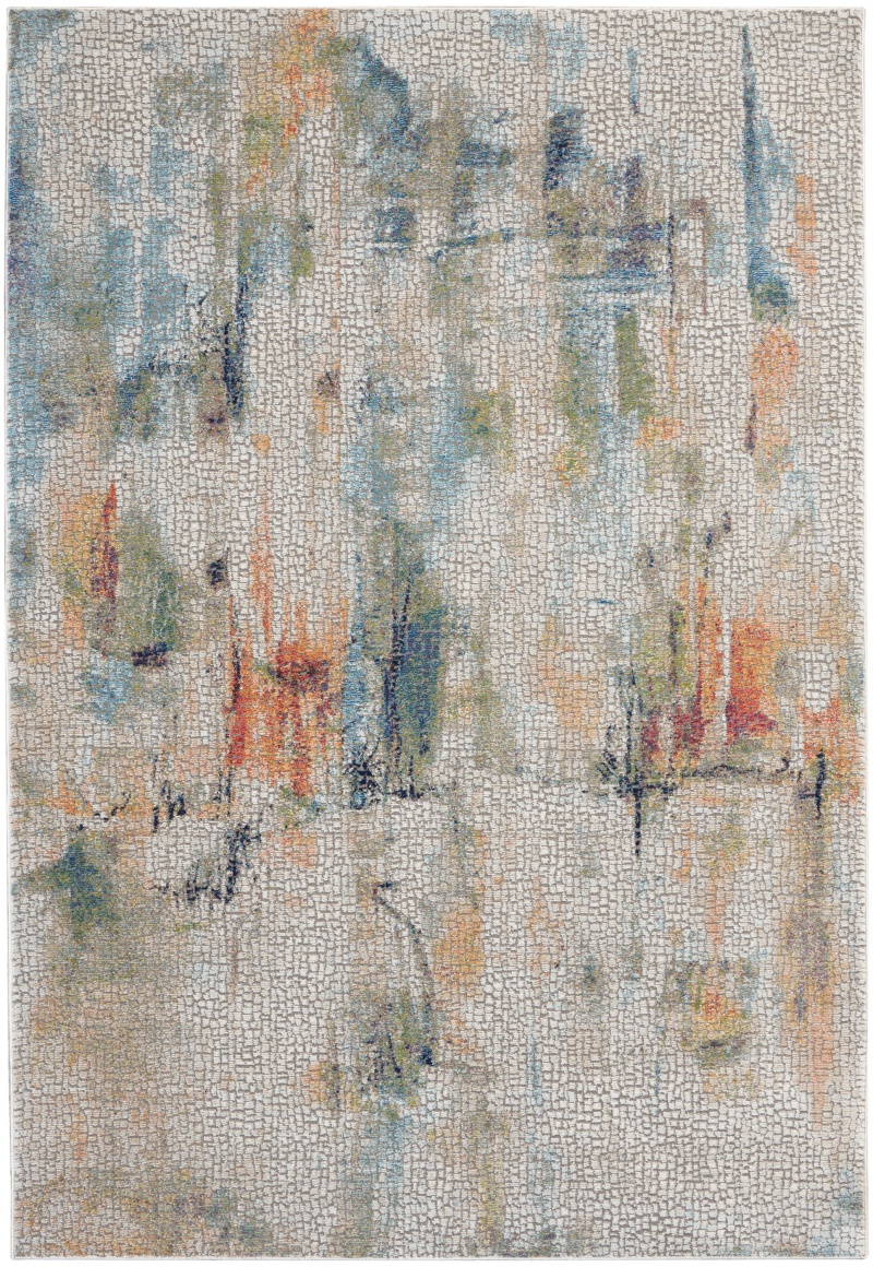Ankara Global Anr09 Ivory / Multicolor Area Rug
