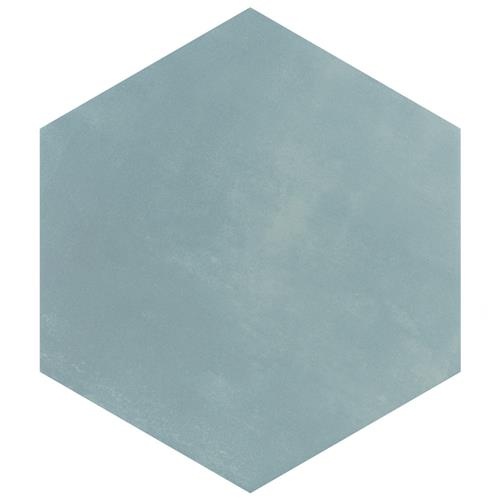 Horizon Aguamarina Ceramic Tile - Matte - 7 3/4" X 9" Hexagon