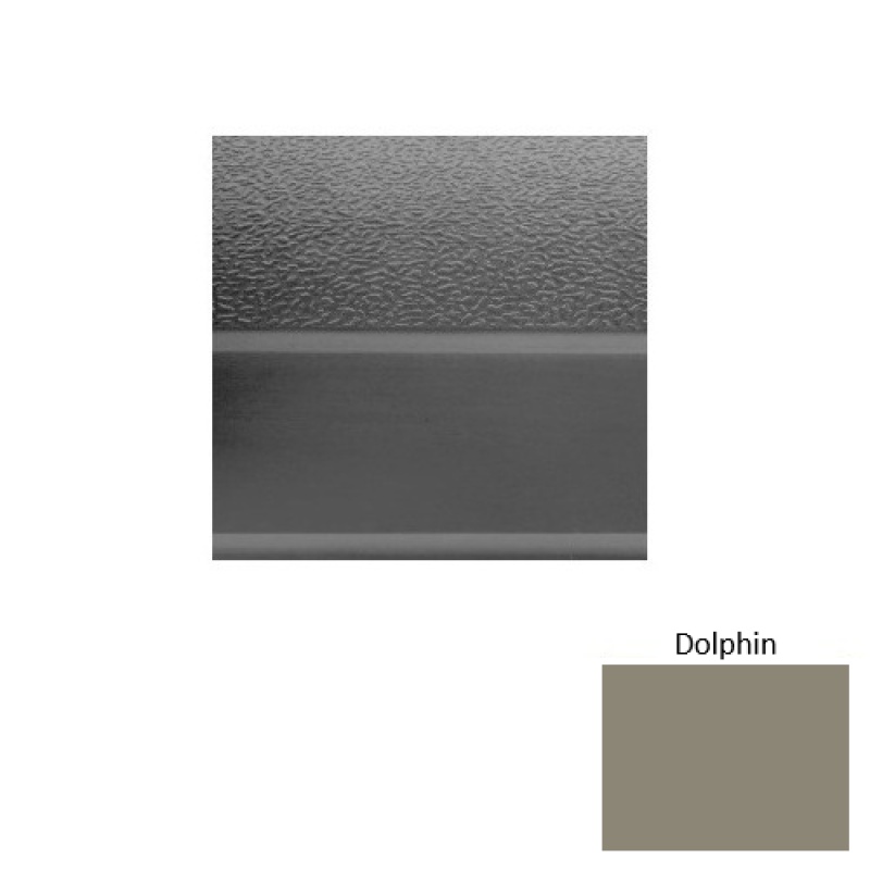 Solid 93 Dolphin Textured Rubber Stair Tread with Dupont Kevlar