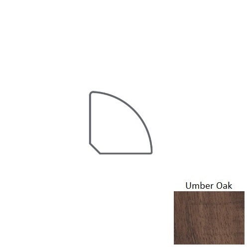 Umber Oak Luxury Vinyl Quarter Round Trim