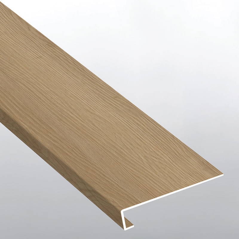 Laurel Reserve Cabana Luxury Vinyl Moulding / Trim - 12" X 47.25" Stair Tread Eased Edge Wrapped - Low Gloss